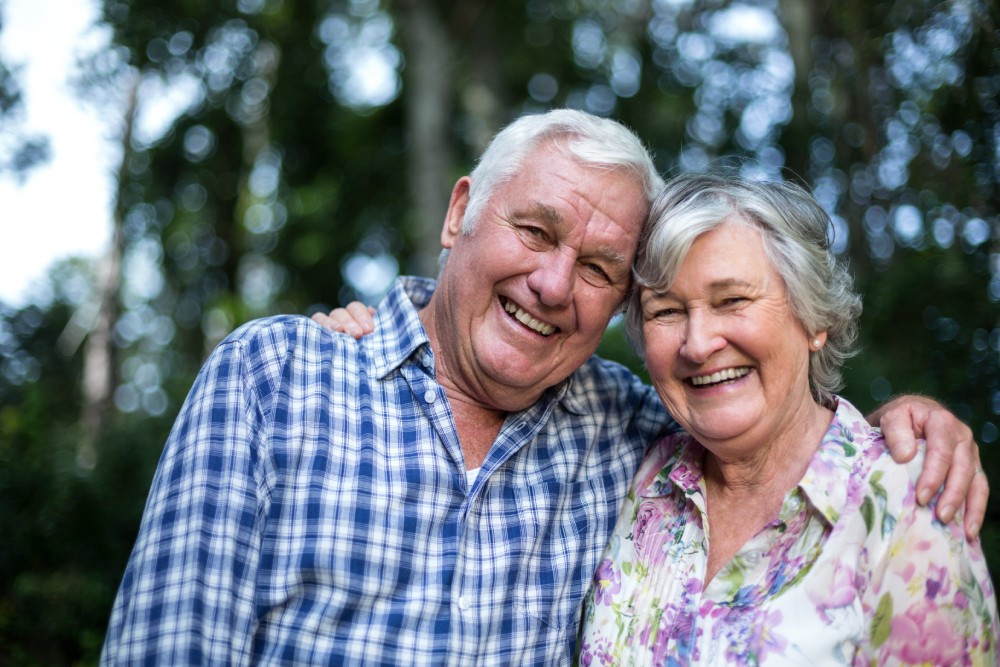 Senior Couple In Their 70s